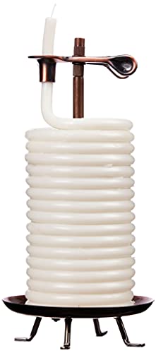 Hour by the Candle 20559BW Vanilla Scent Beeswax Candle for Relaxation, White, 80 Hour
| Hour by the Candle 20559BW Van