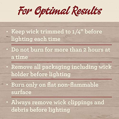 Our Own Candle Company French Vanilla Scented Soy & Paraffin Wax Tin Candle for Your Home, Up to 100 Hours Burn Time
|