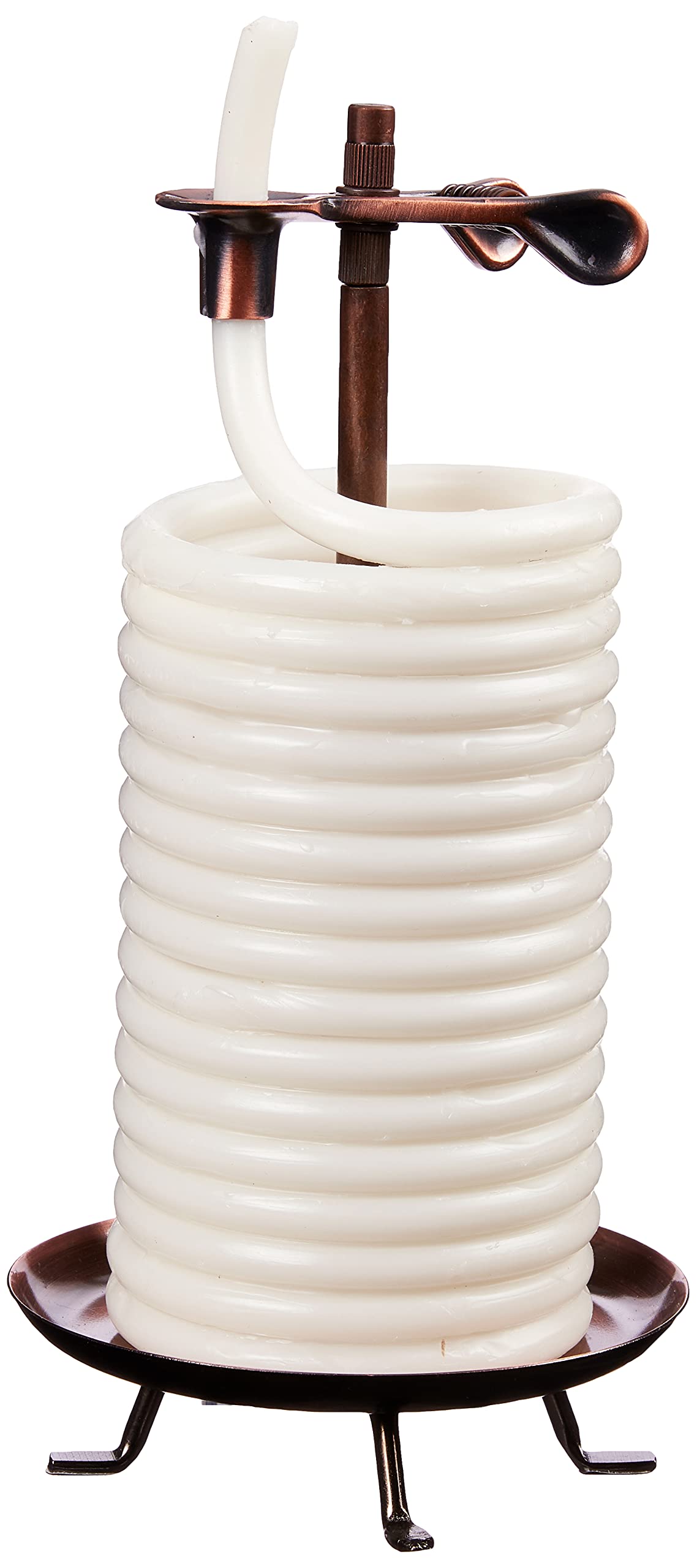 Hour by the Candle 20559BW Vanilla Scent Beeswax Candle for Relaxation, White, 80 Hour
| Hour by the Candle 20559BW Van